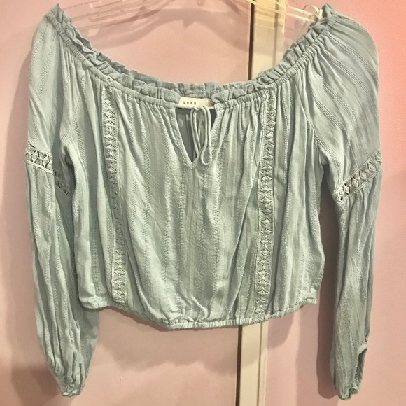 Lush Blue Top